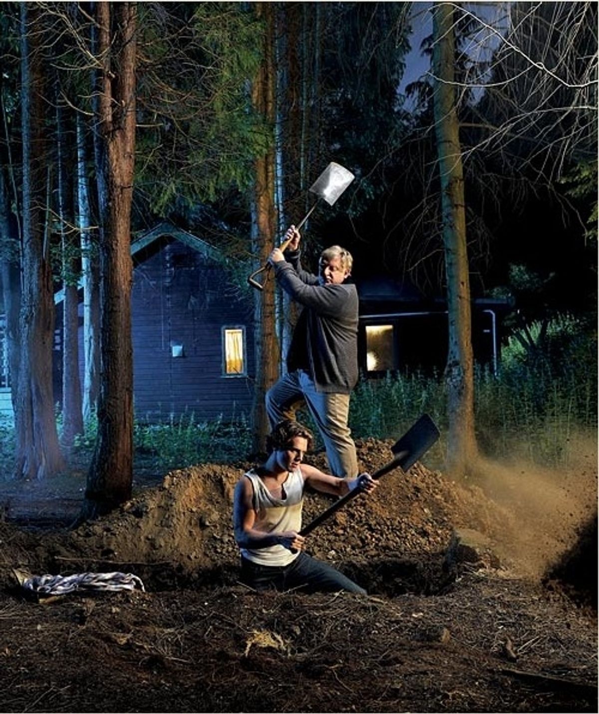 Jonathan Groff and Simon Russell Beale at 